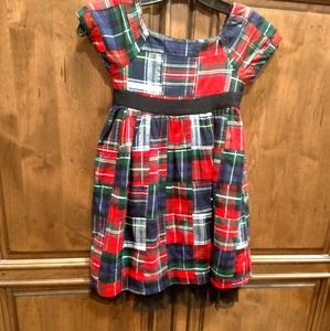 NWT Gap girls size 3T Xmas plaid dress